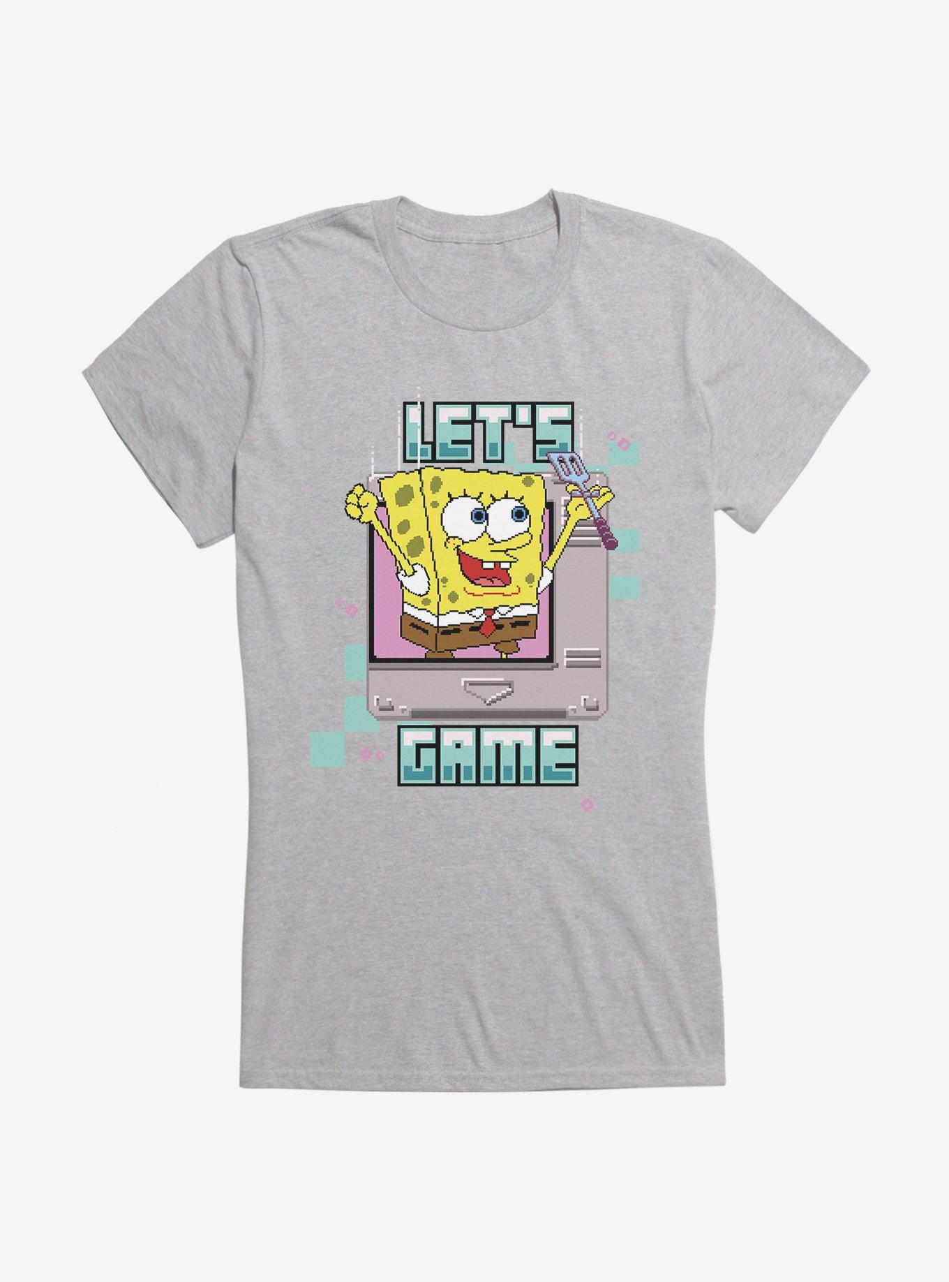 SpongeBob SquarePants Lets Game Spatula Girls T-Shirt, , hi-res