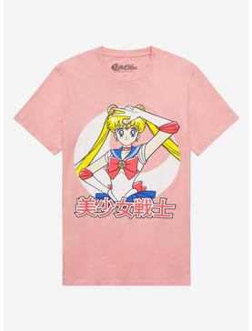 Sailor Moon Pink Usagi Boyfriend Fit Girls T-Shirt, , hi-res