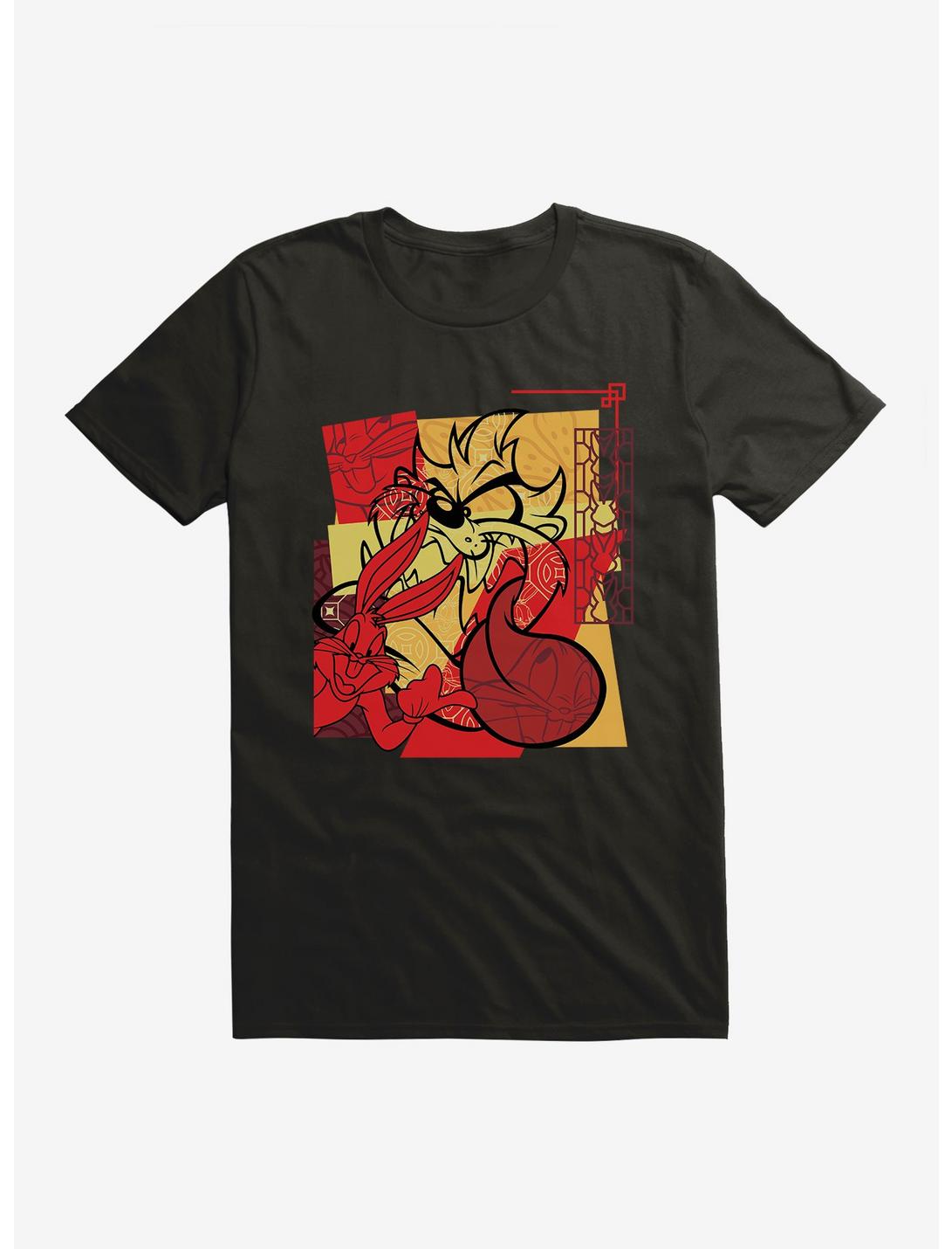 Looney Tunes Taz Bunny Collage T-Shirt, , hi-res