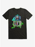 Looney Tunes Taz TV Color Test Bars T-Shirt, , hi-res