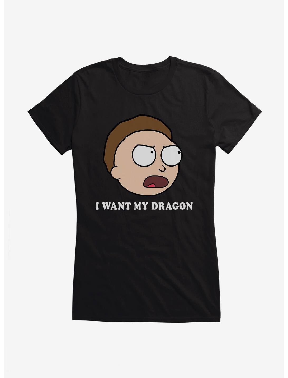 Rick And Morty Dragon Morty Girls T-Shirt, , hi-res