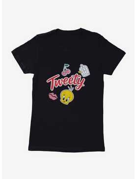 Looney Tunes Cherry Kiss Tweety Womens T-Shirt, , hi-res