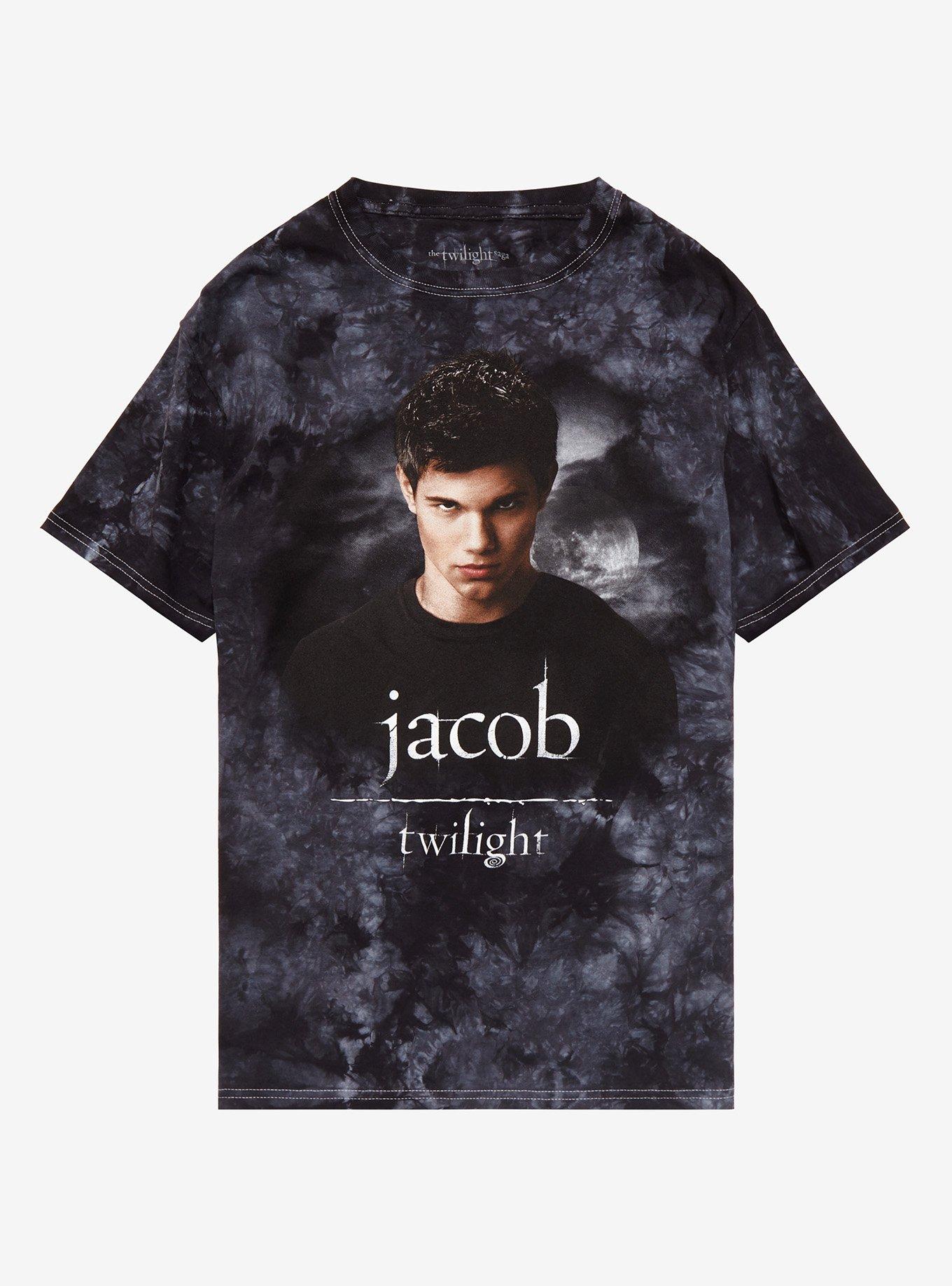 Twilight Jacob Grey Wash Boyfriend Fit Girls T-Shirt, MULTI, hi-res