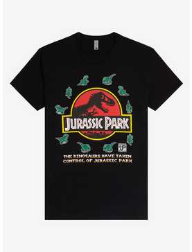 Jurassic Park Arcade Game Logo T-Shirt - BoxLunch Exclusive, , hi-res
