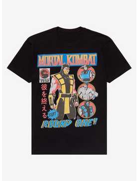 Mortal Kombat Round One T-Shirt - BoxLunch Exclusive, , hi-res