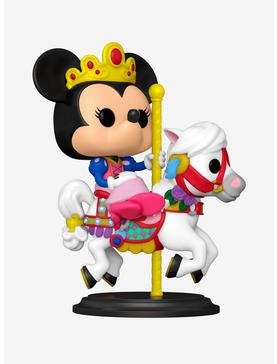 Funko Pop! Disney Walt Disney World 50th Anniversary Minnie Mouse on Prince Charming Regal Carrousel Vinyl Figure, , hi-res