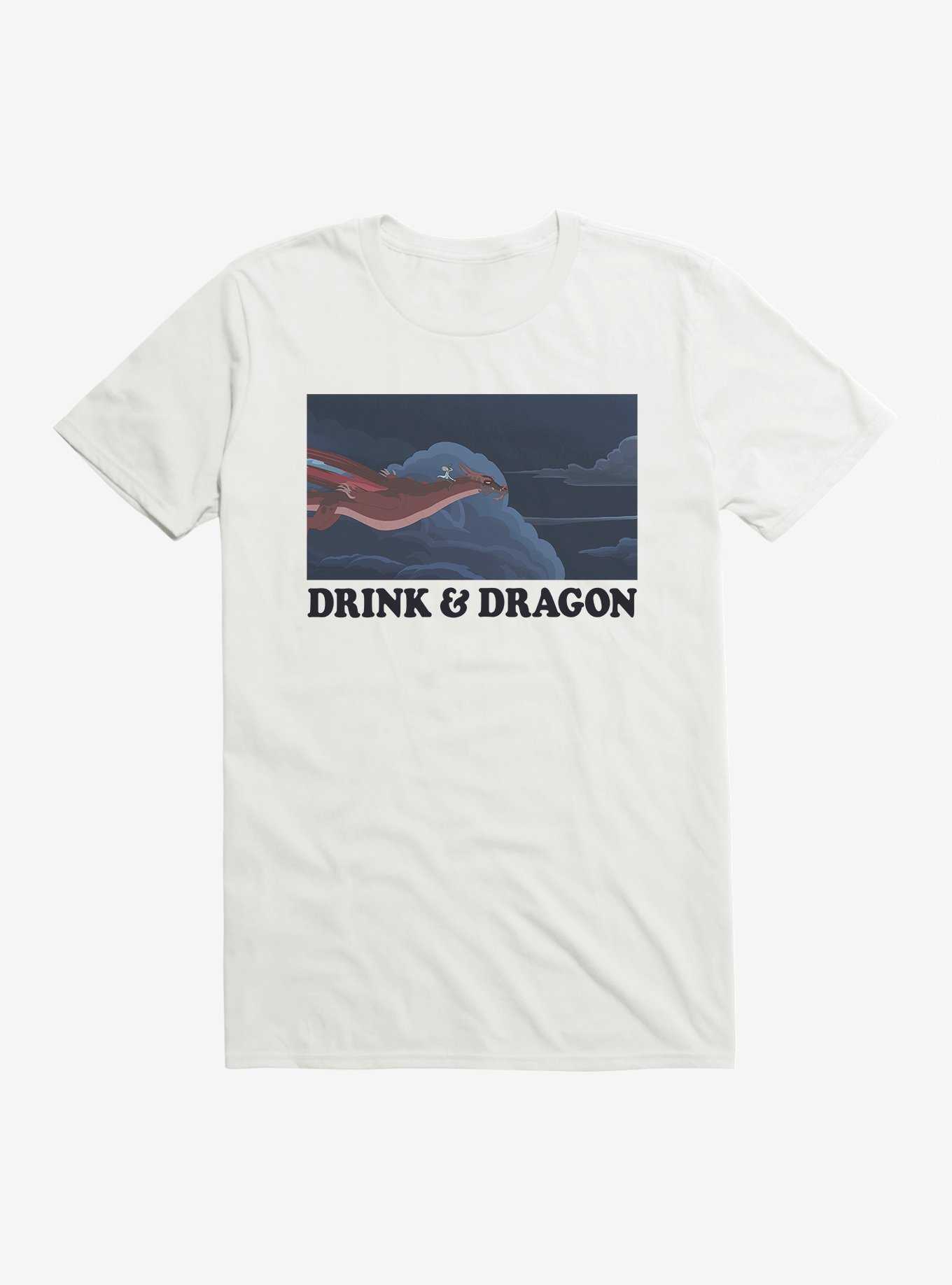 Rick And Morty Drink And Dragon T-Shirt, , hi-res