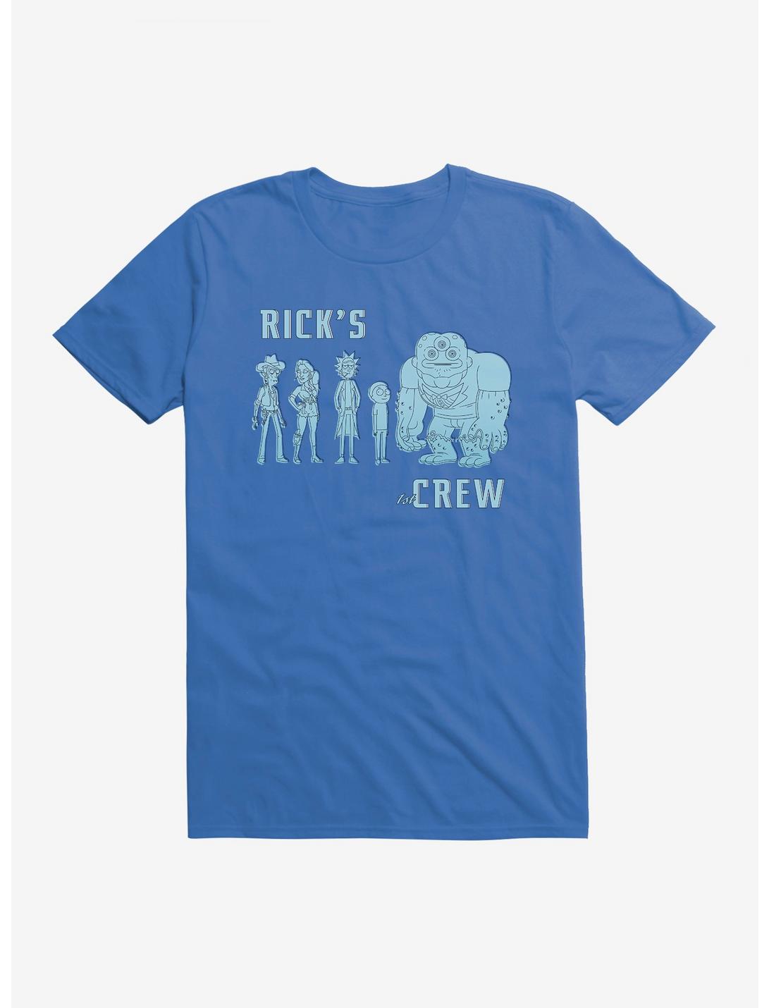 Rick And Morty Rick's Crew T-Shirt, , hi-res