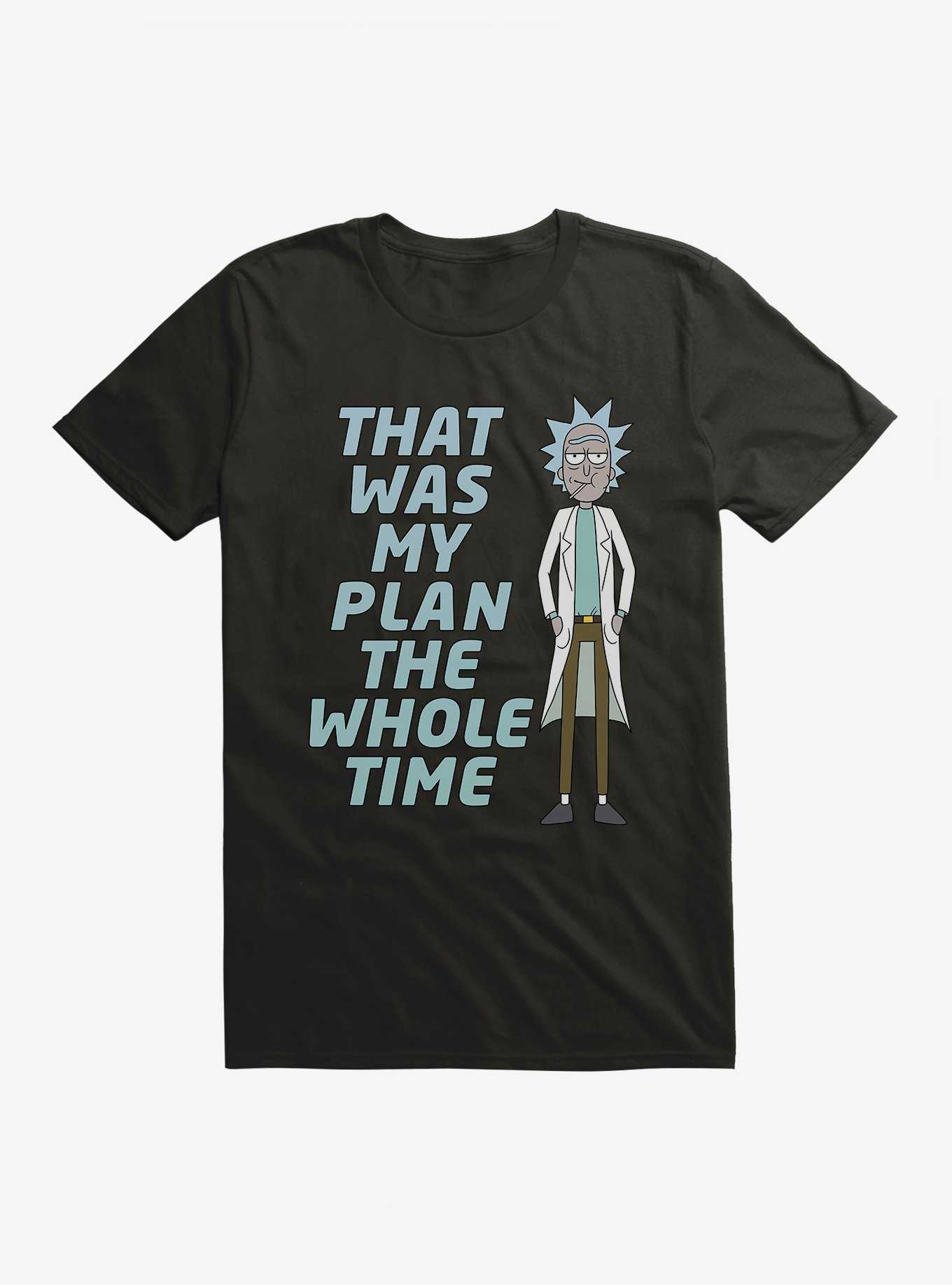 Rick And Morty Rick's Plan T-Shirt, , hi-res