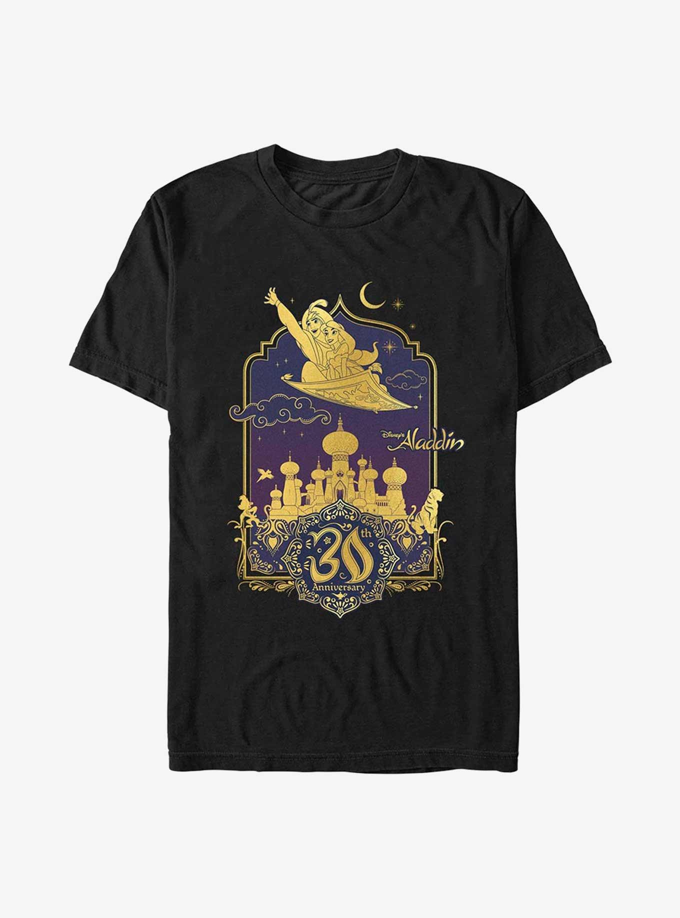 Disney Aladdin 30th Anniversary Aladdin & Jasmine Flying Carpet T-Shirt, , hi-res