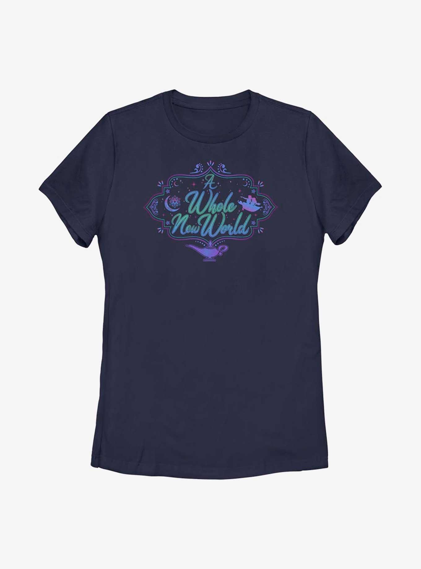 Disney Aladdin 30th Anniversary A Whole New World Womens T-Shirt, , hi-res