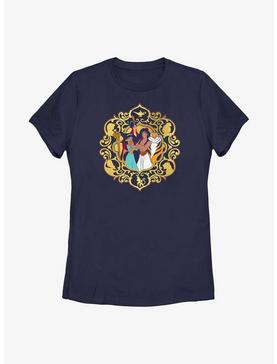 Disney Aladdin 30th Anniversary Group Together Framed Womens T-Shirt, , hi-res