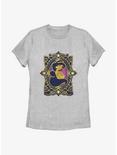 Disney Aladdin 30th Anniversary Jasmine Badge Womens T-Shirt, ATH HTR, hi-res