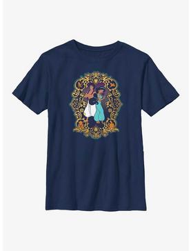 Disney Aladdin 30th Anniversary Aladdin & Jasmine Frame Youth T-Shirt, , hi-res