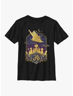 Disney Aladdin 30th Anniversary Aladdin & Jasmine Flying Carpet Youth T-Shirt, , hi-res