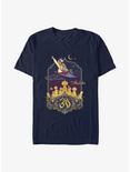 Disney Aladdin 30th Anniversary Aladdin & Jasmine Flying Carpet T-Shirt, NAVY, hi-res