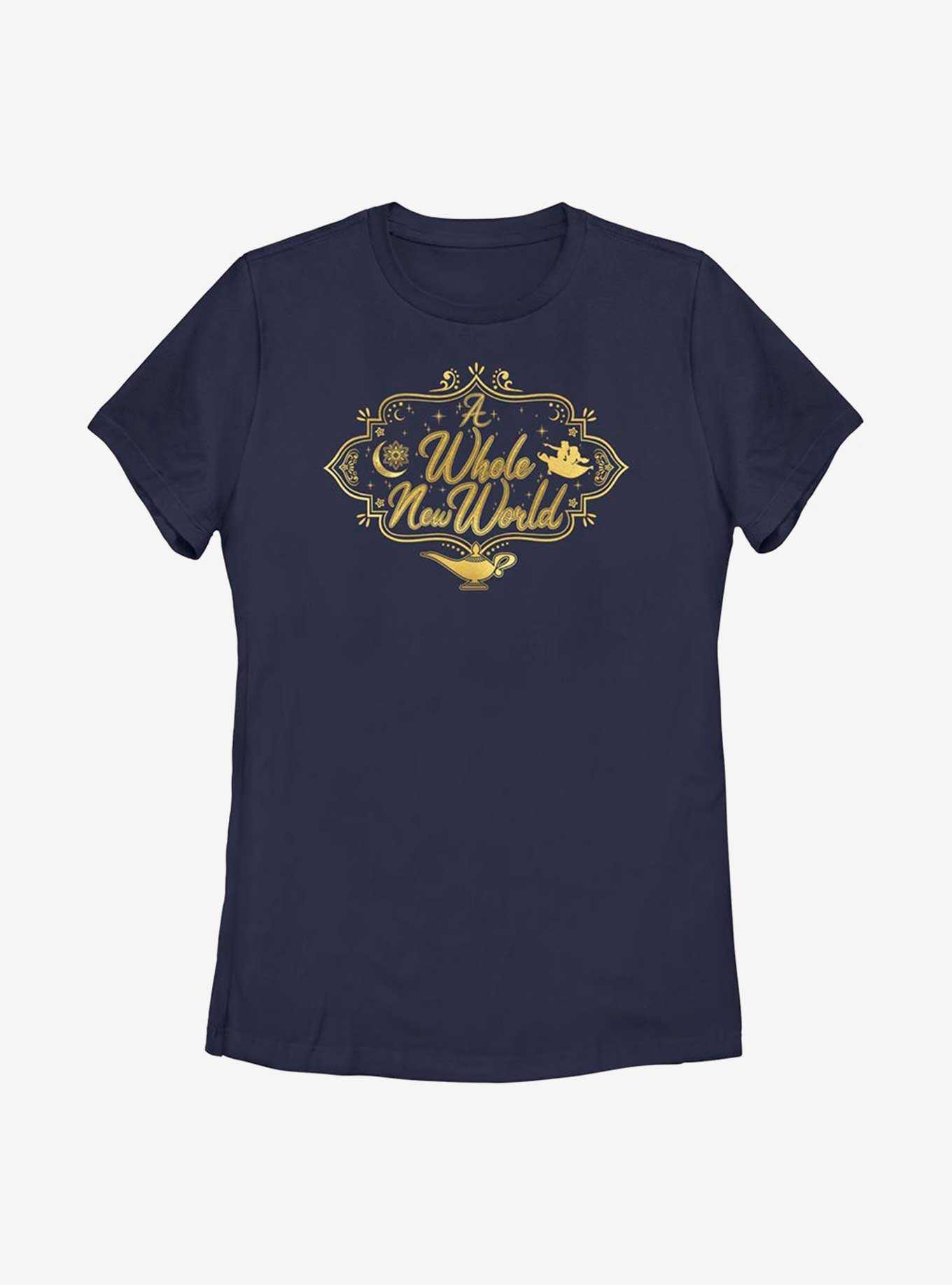 Disney Aladdin 30th Anniversary A Whole New World Womens T-Shirt, , hi-res
