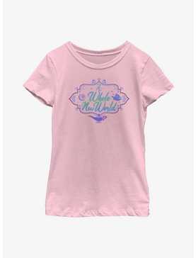Disney Aladdin 30th Anniversary A Whole New World Youth Girls T-Shirt, , hi-res