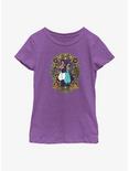 Disney Aladdin 30th Anniversary Aladdin & Jasmine Frame Youth Girls T-Shirt, PURPLE BERRY, hi-res