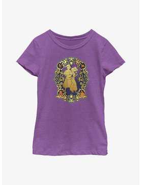 Disney Aladdin 30th Anniversary Aladdin & Jasmine Frame Youth Girls T-Shirt, , hi-res