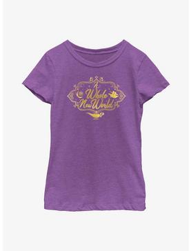 Disney Aladdin 30th Anniversary A Whole New World Youth Girls T-Shirt, , hi-res