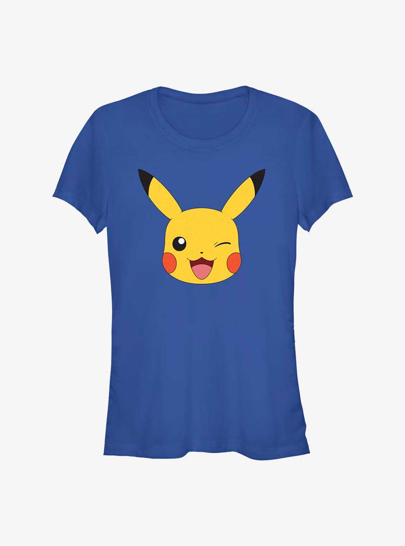 Pokemon Pikachu Big Face Girls T-Shirt, , hi-res