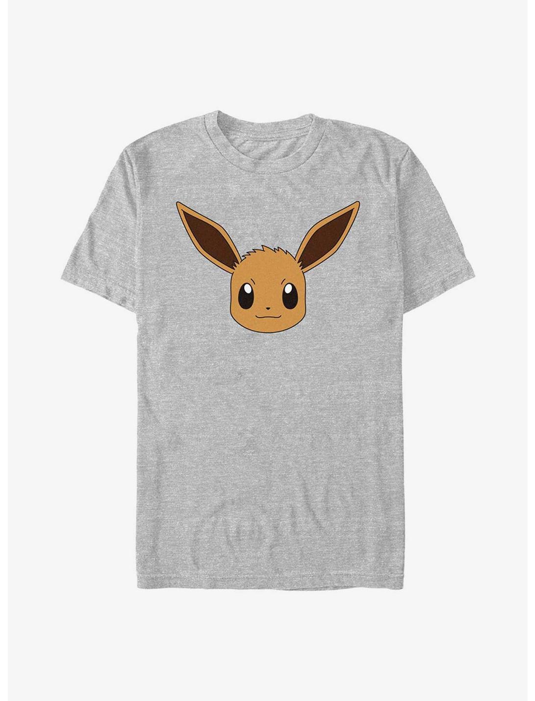 Pokemon Eevee Face T-Shirt, ATH HTR, hi-res