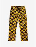 Harry Potter Hufflepuff House Crest Checkered Sleep Pants - BoxLunch Exclusive , MULTI, hi-res