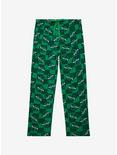 Harry Potter Slytherin House Crest Checkered Sleep Pants - BoxLunch Exclusive , MULTI, hi-res