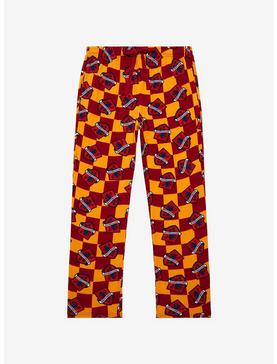 Harry Potter Gryffindor House Crest Checkered Sleep Pants - BoxLunch Exclusive , , hi-res