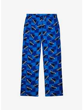 Harry Potter Ravenclaw House Crest Checkered Sleep Pants - BoxLunch Exclusive , , hi-res