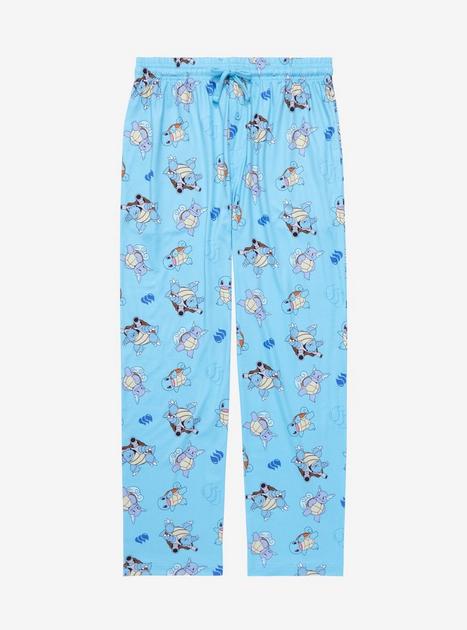 Pokemon Squirtle Evolutions Allover Print Sleep Pants - BoxLunch ...