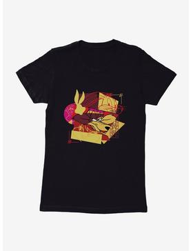 Plus Size Looney Tunes Wile E. Coyote Bugs Bunny Collage Womens T-Shirt, , hi-res