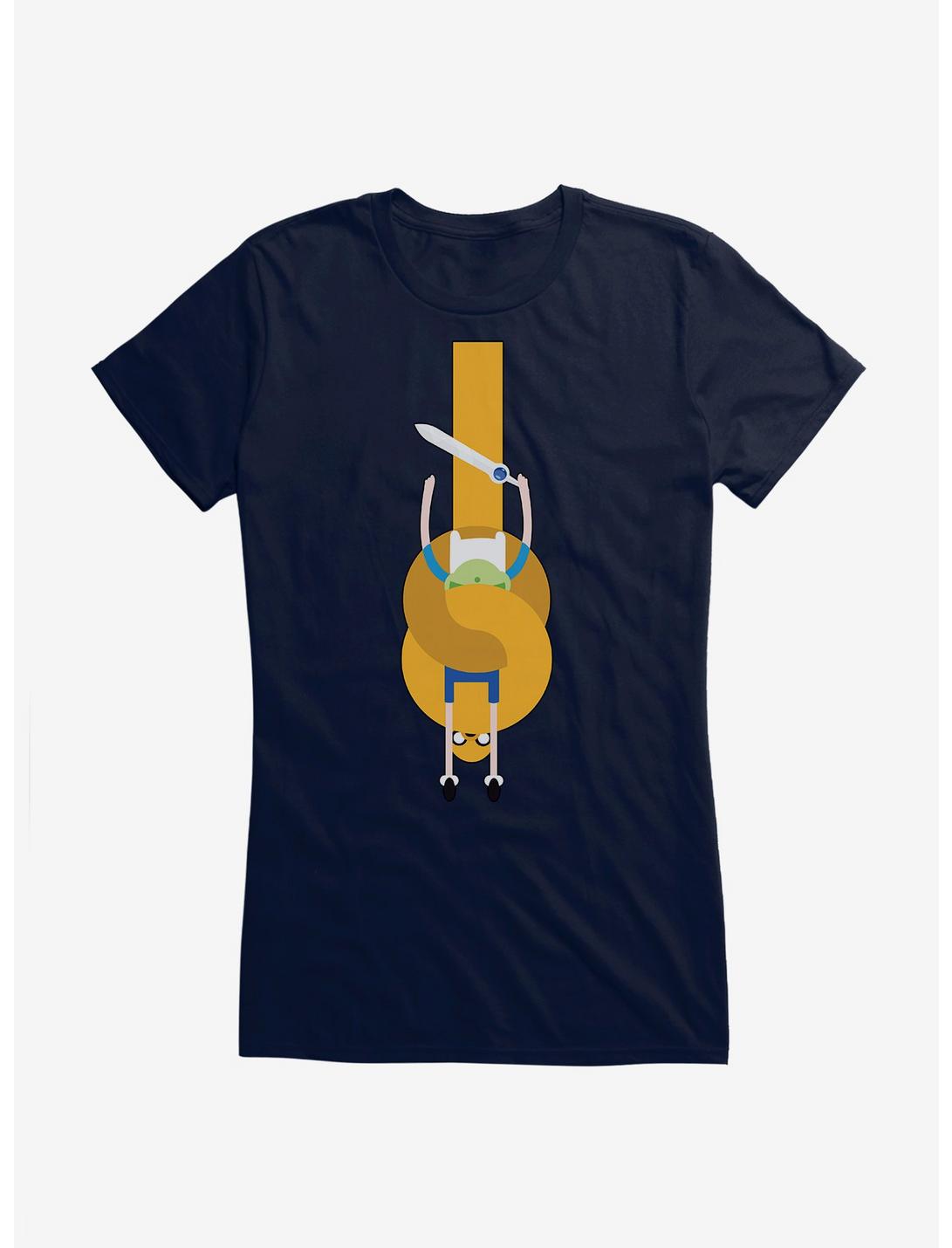Adventure Time Finn And Jake Sword Girls T-Shirt, , hi-res