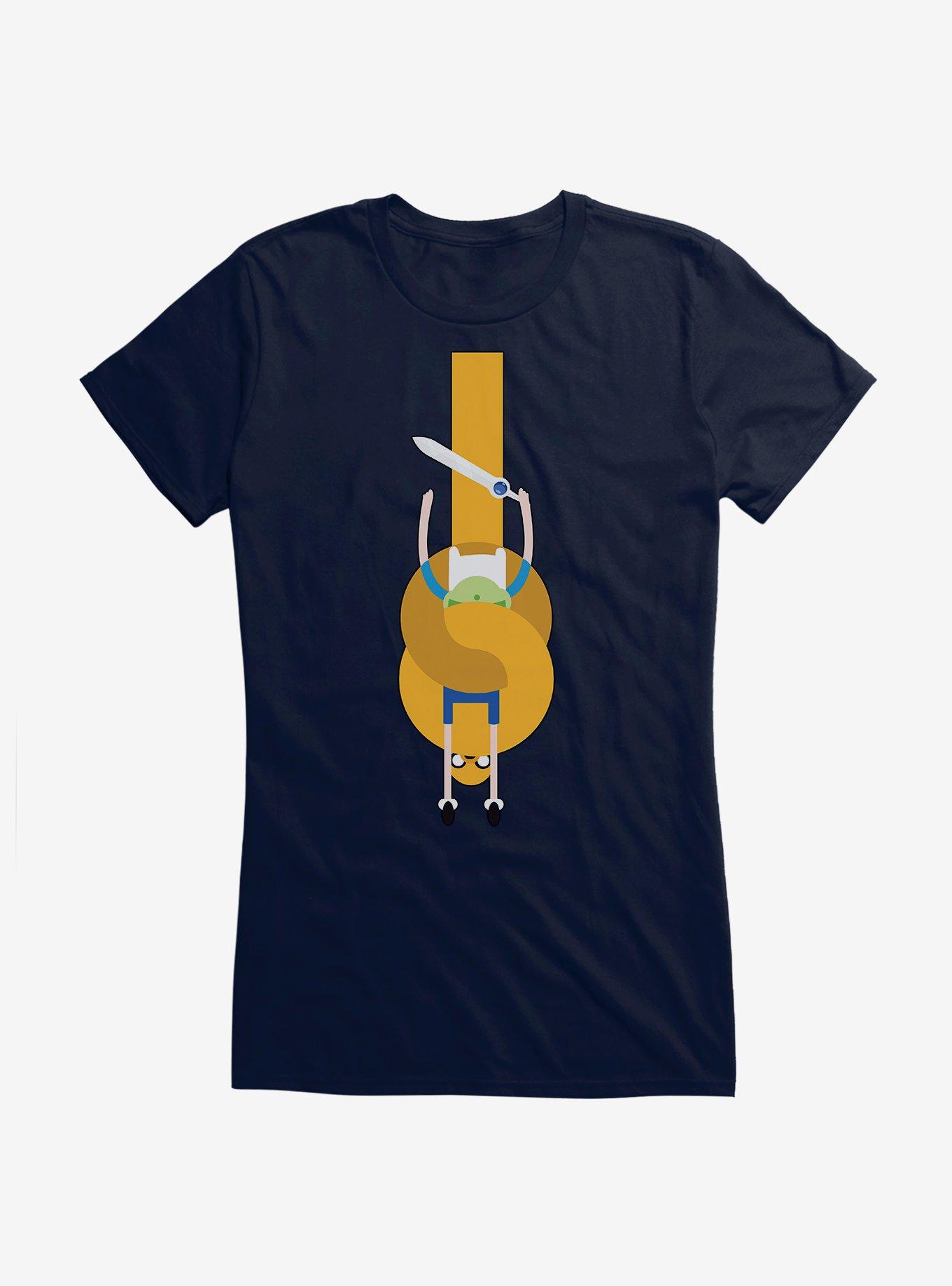 Adventure Time Finn And Jake Sword Girls T-Shirt, , hi-res