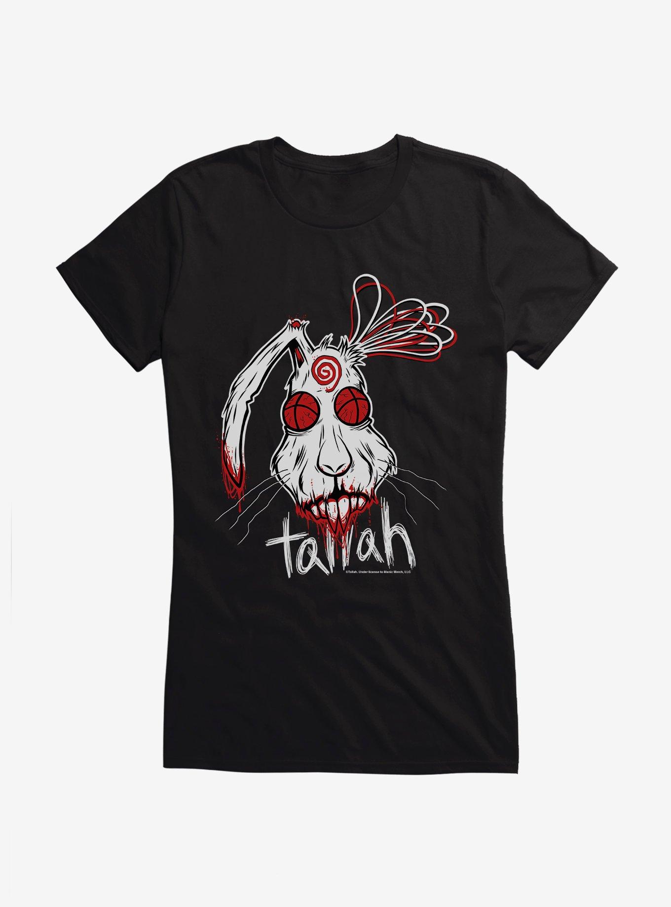 Tallah Dead Rabbit Girls T-Shirt, BLACK, hi-res