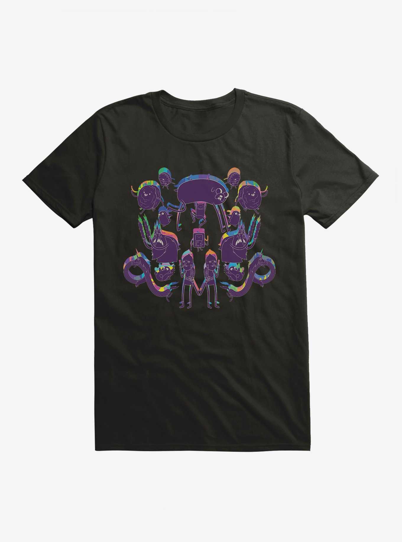Adventure Time Acid Colorblock T-Shirt, , hi-res