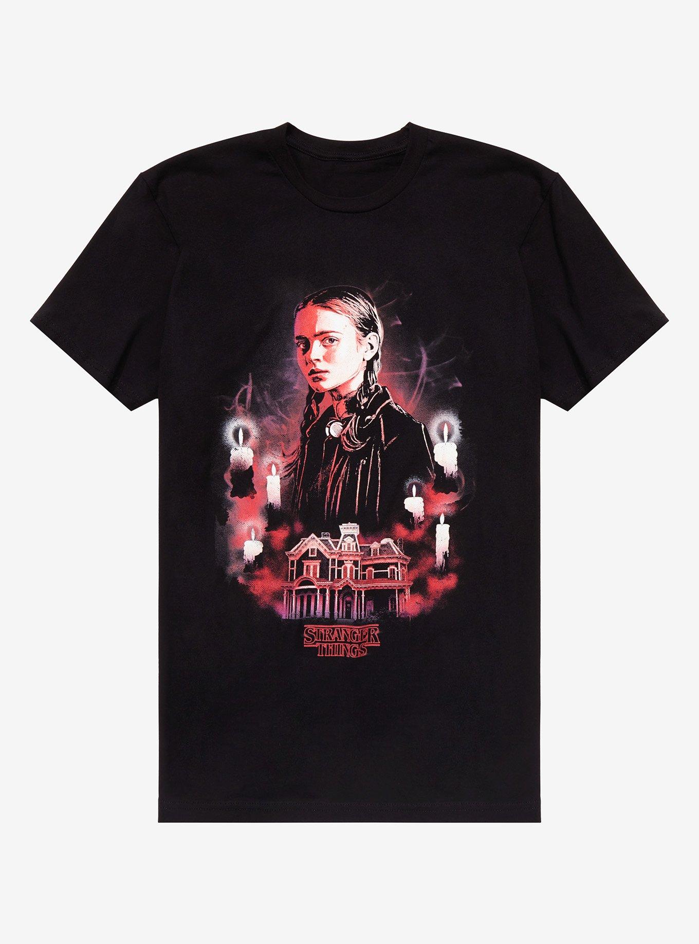 Stranger Things Max Creel House T-Shirt, BLACK, hi-res