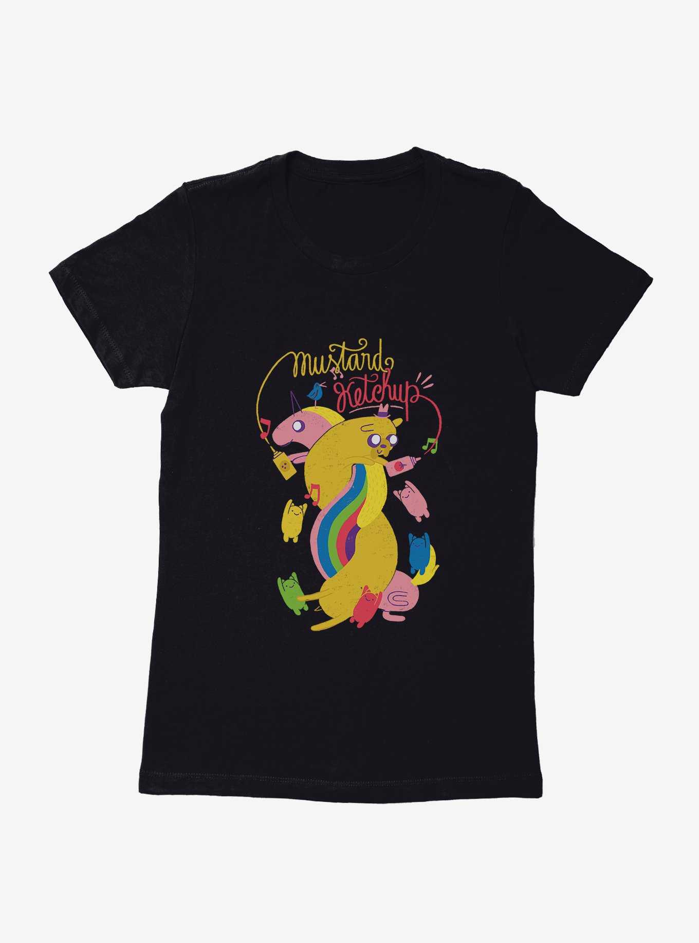 Adventure Time Mustard And Ketchup Womens T-Shirt, , hi-res