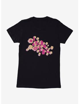 Adventure Time Silhouette Flowers Womens T-Shirt, , hi-res