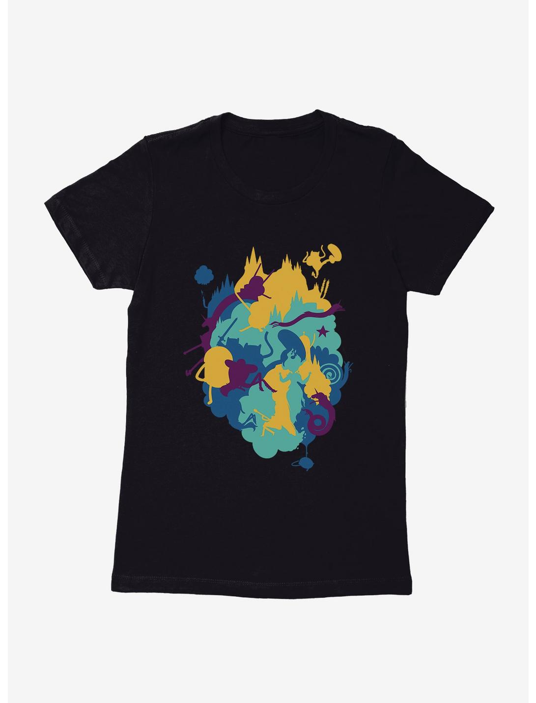 Adventure Time Colorblock Silhouettes Womens T-Shirt, , hi-res