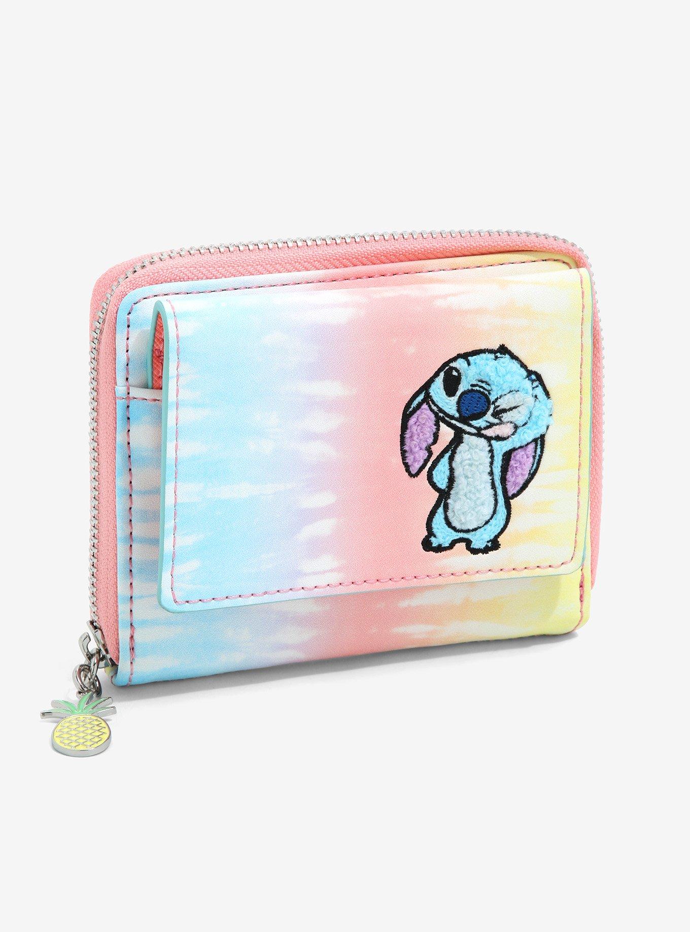 Loungefly Disney Lilo & Stitch TieDye Small Zip Wallet BoxLunch Exclusive BoxLunch