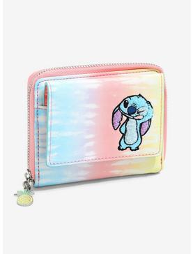 Loungefly Disney Lilo & Stitch Tie-Dye Small Zip Wallet - BoxLunch Exclusive , , hi-res