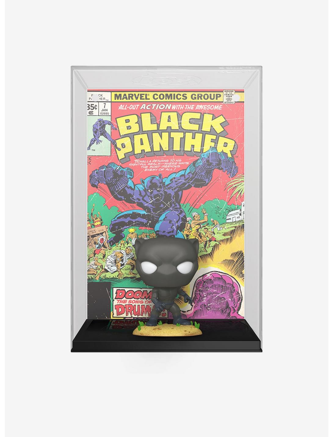 Funko Marvel Pop! Comic Covers Black Panther Vinyl Collectible, , hi-res
