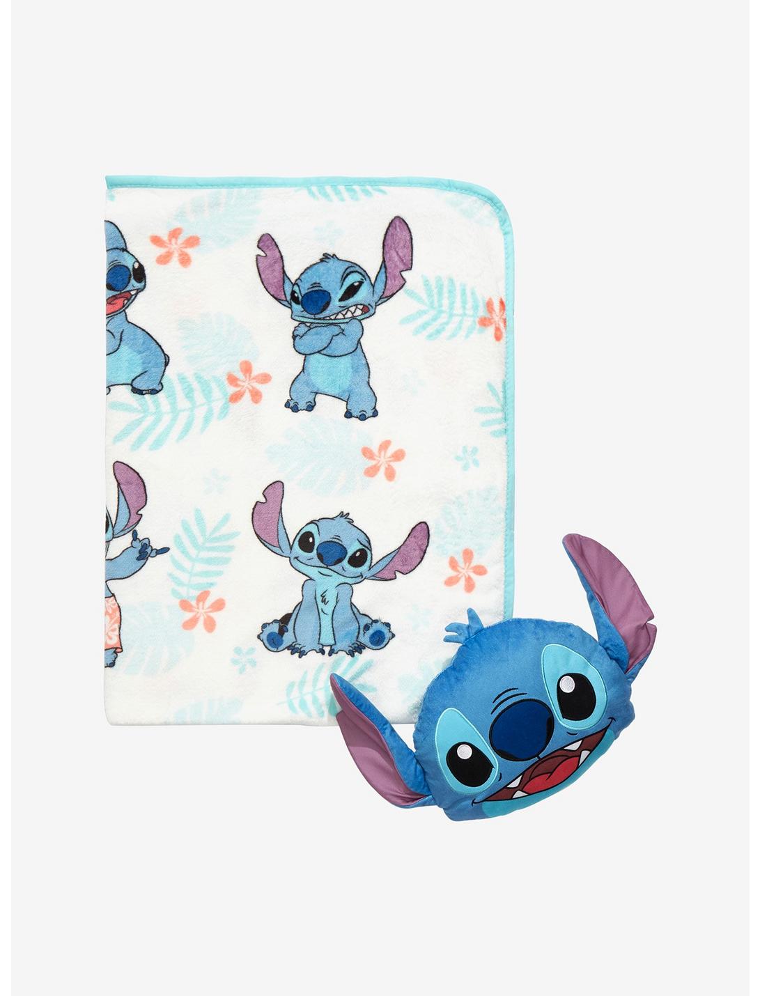 Disney Lilo & Stitch Tropical Stitch Pillow and Blanket Set, , hi-res