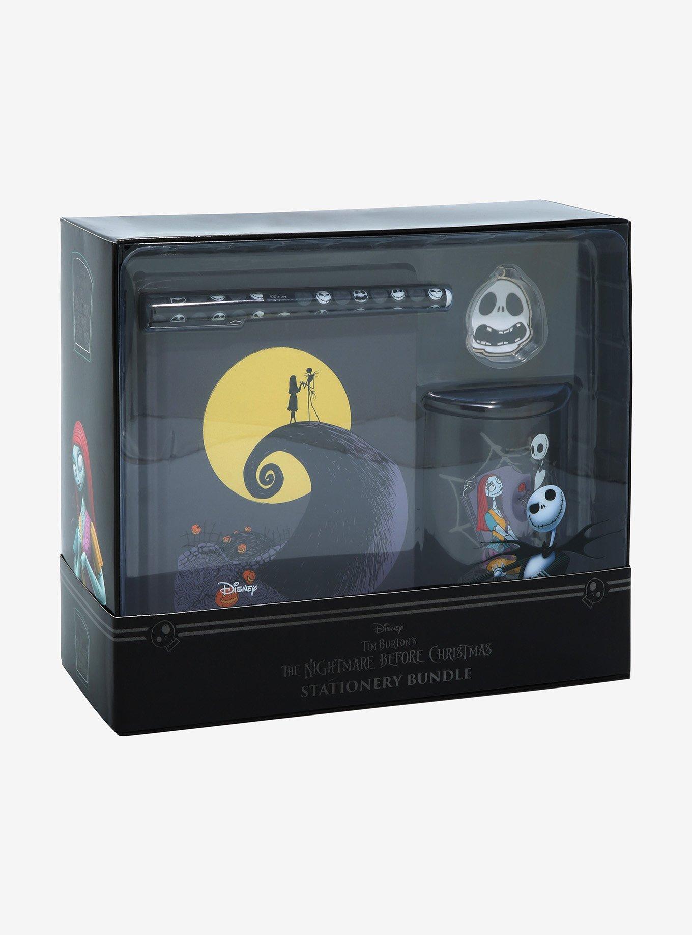 Disney The Nightmare Before Christmas Jack & Sally Stationary & Mug Set, , hi-res