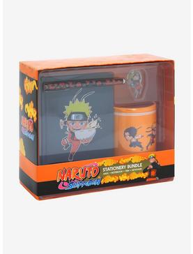 Naruto Shippuden Chibi Naruto & Sasuke Stationary & Mug Set, , hi-res