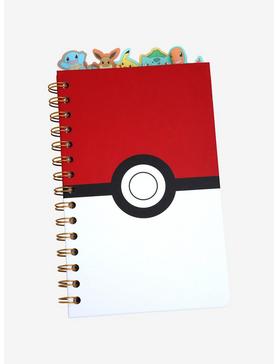 Pokémon Poké Ball Tab Journal - BoxLunch Exclusive, , hi-res