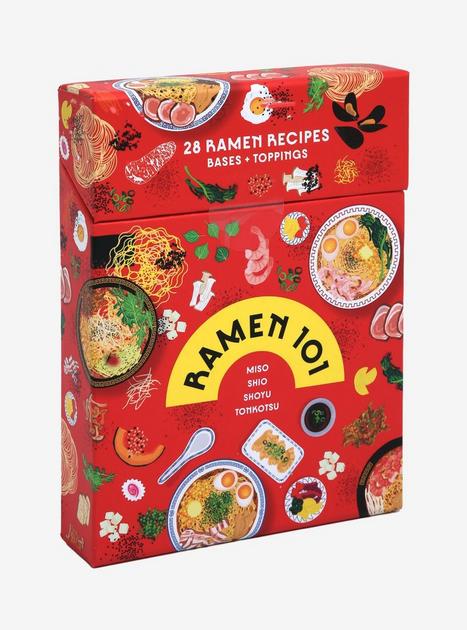 Ramen 101 Ramen Recipe Cards | BoxLunch