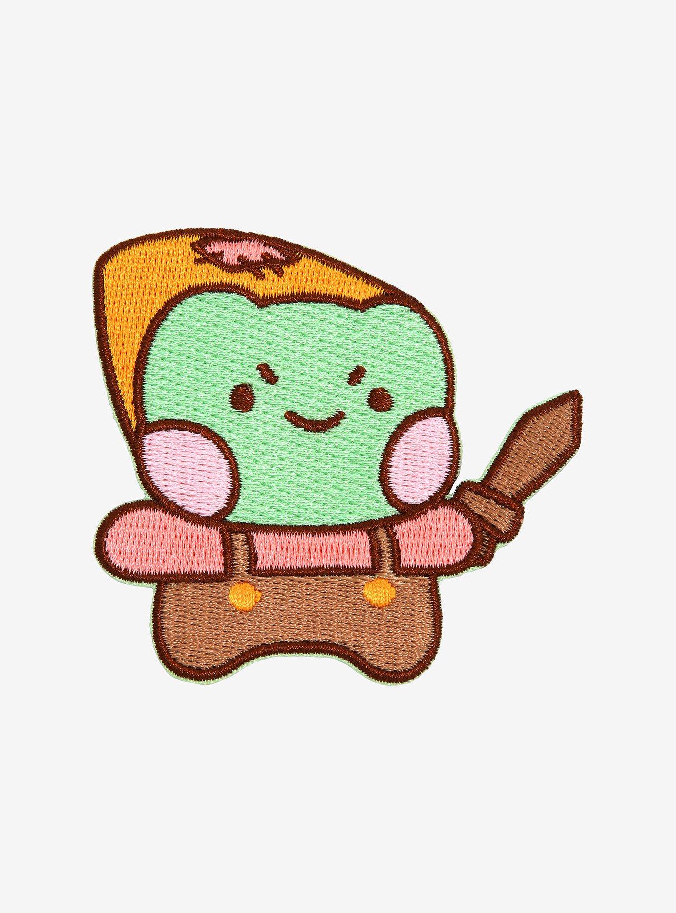 Frog With Sword Patch, , hi-res